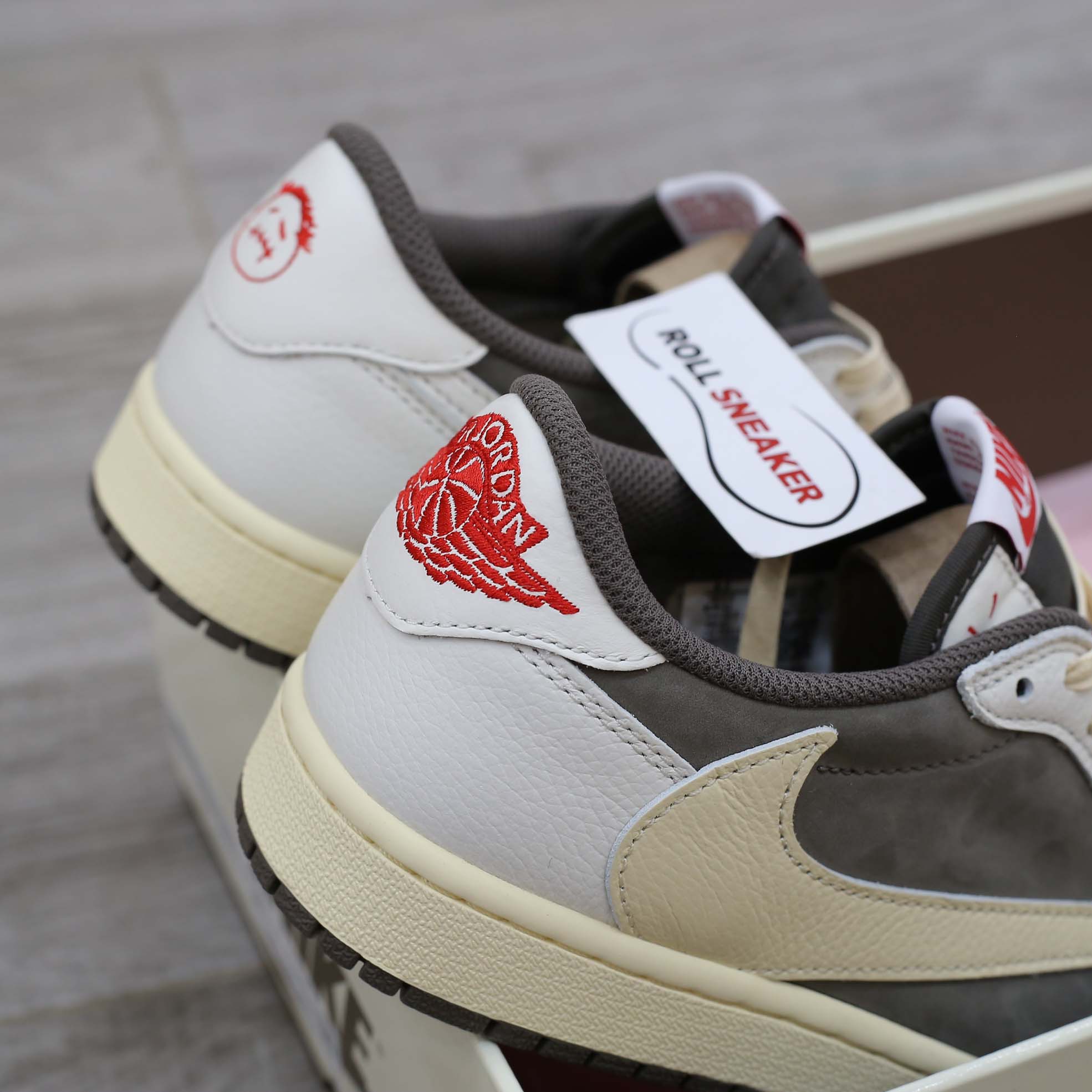 Giày Nike Air Jordan 1 Low Travis Scott ‘Reverse Mocha’ Best Quality 