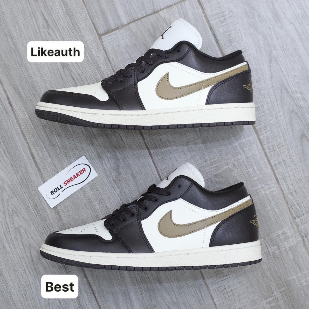 Giày Nike Air Jordan 1 Low ‘Shadow Brown’ Best Quality