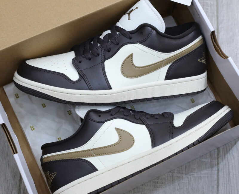 Giày Nike Air Jordan 1 Low ‘Shadow Brown’ Best Quality