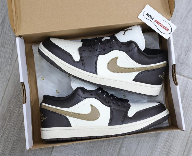 Giày Nike Air Jordan 1 Low ‘Shadow Brown’ Best Quality