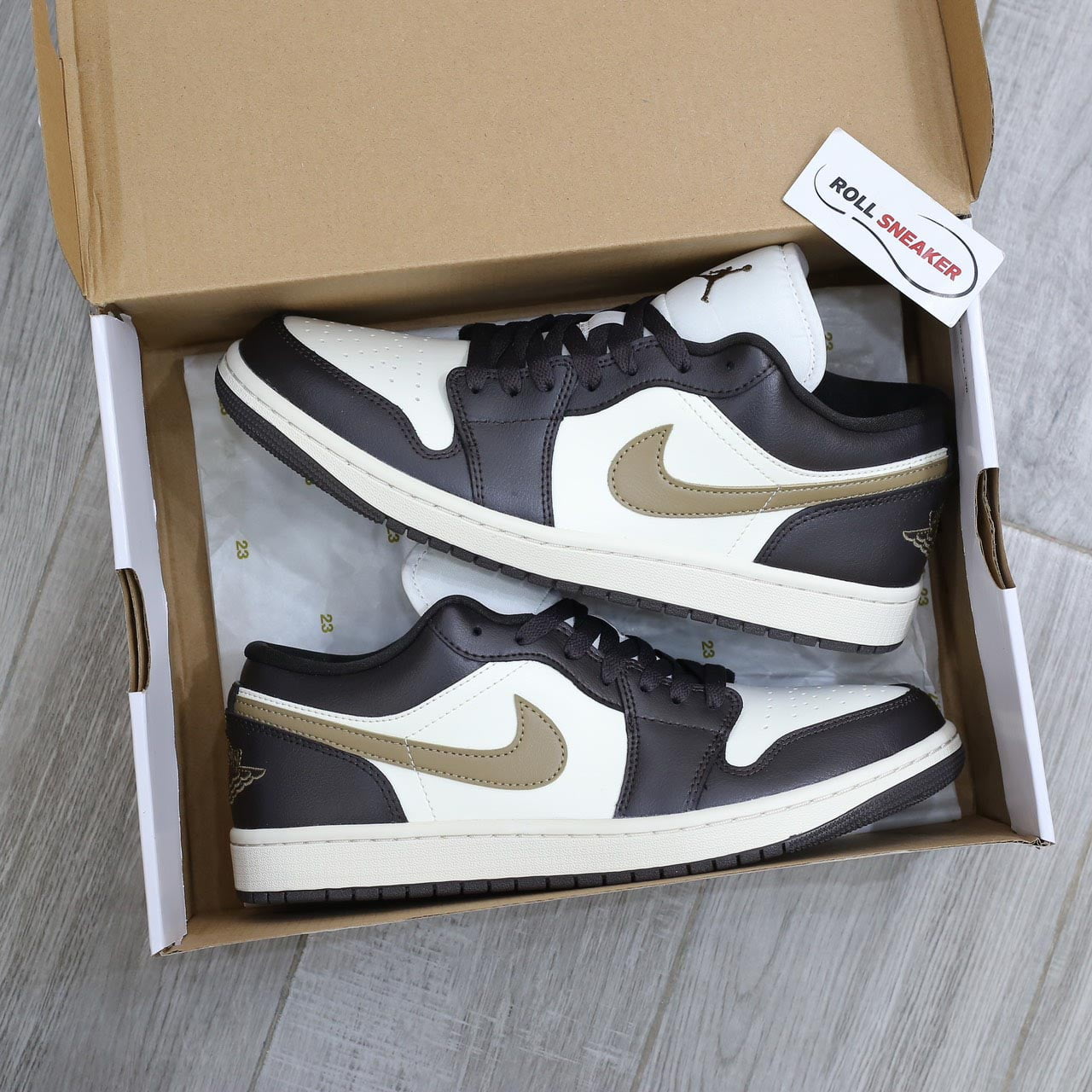 Giày Nike Air Jordan 1 Low ‘Shadow Brown’ Best Quality