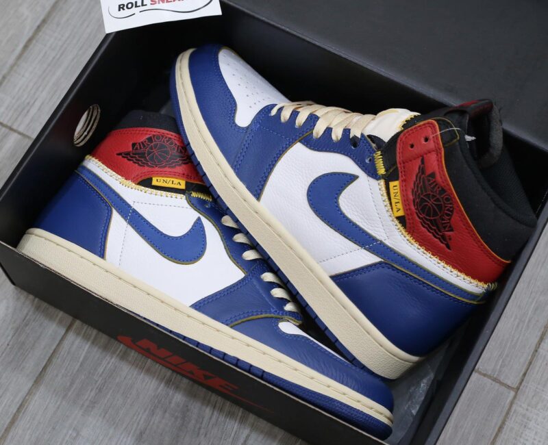 Giày Nike Air Jordan 1 Retro High Union Los Angeles Blue Toe Best Quality