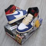 Giày Nike Air Jordan 1 Retro High Union Los Angeles Blue Toe Best Quality