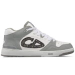 Giày Dior B57 Mid Gray White Dior Oblique Jacquard Like Auth