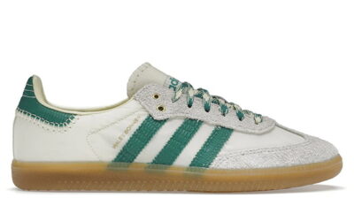 Giày Adidas Samba Wales Bonner Cream Green Men's Best Quality