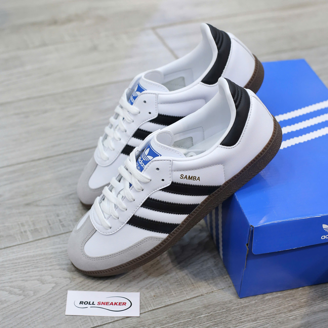 Giày Adidas Samba OG Cloud White Core Black Best Quality