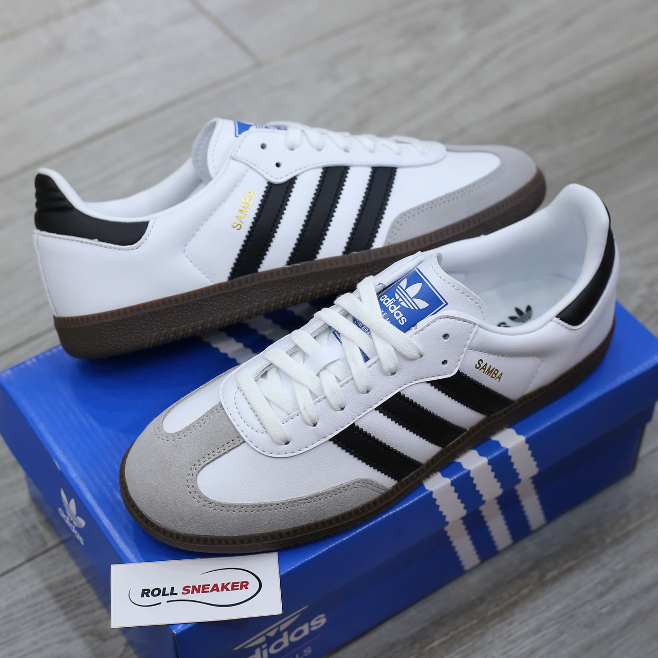 Giày Adidas Samba OG Cloud White Core Black Best Quality