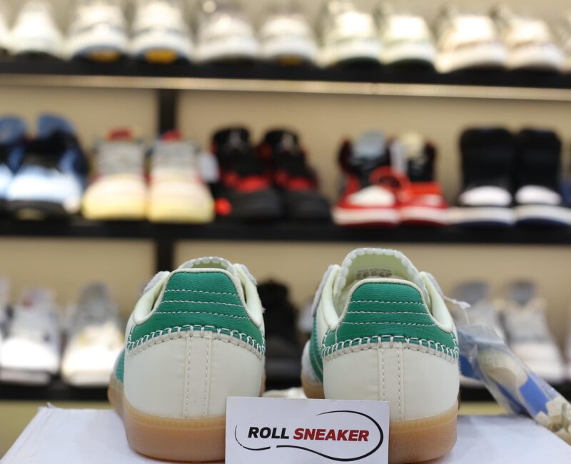 Giày Adidas Samba Wales Bonner Cream Green Men's Best Quality