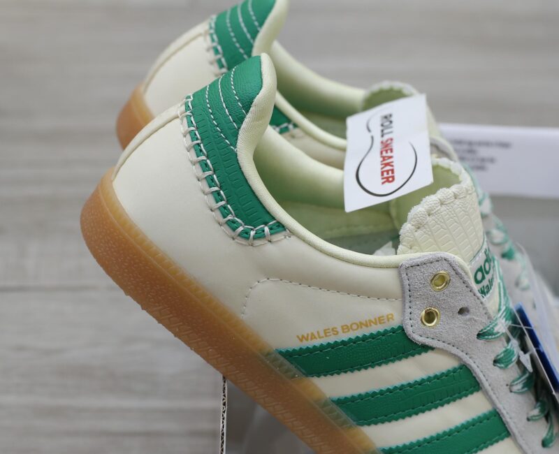 Giày Adidas Samba Wales Bonner Cream Green Men's Best Quality