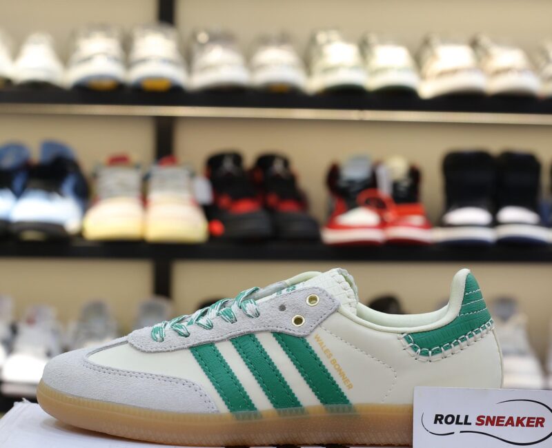 Giày Adidas Samba Wales Bonner Cream Green Men's Best Quality