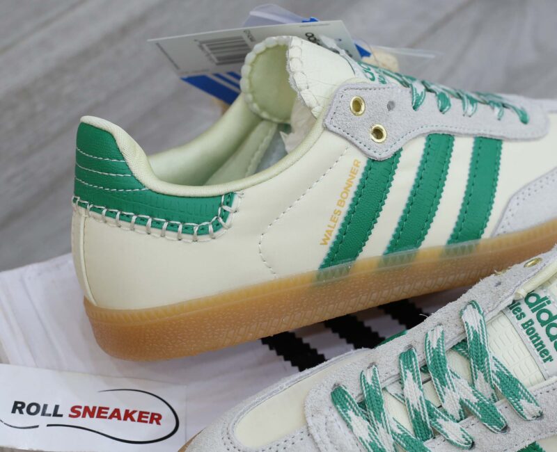 Giày Adidas Samba Wales Bonner Cream Green Men's Best Quality