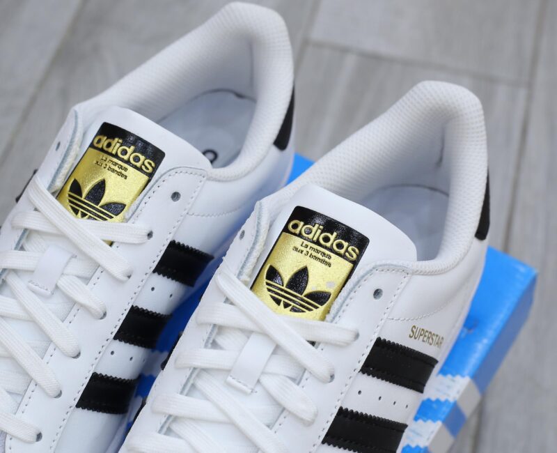 Giày Adidas Superstar trắng sọc đen Best Quality