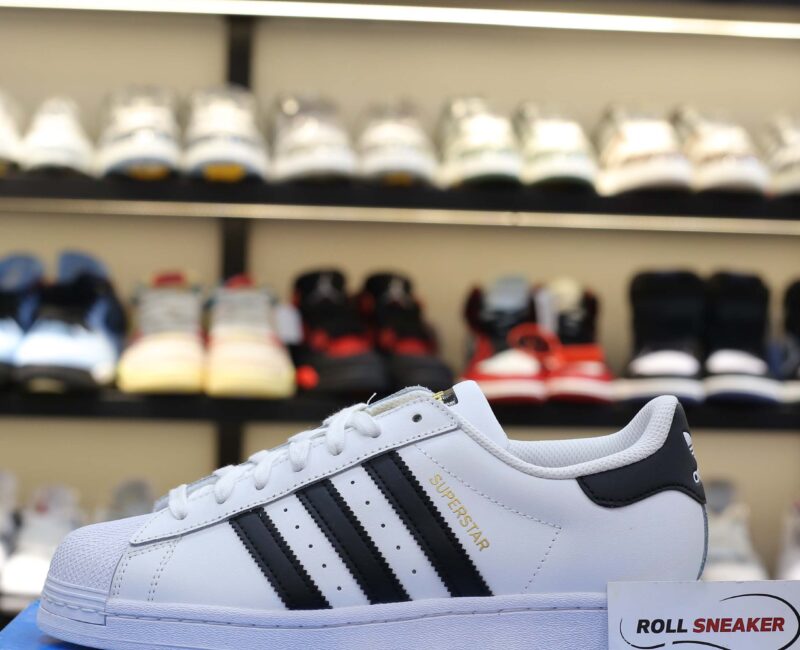 Giày Adidas Superstar trắng sọc đen Best Quality