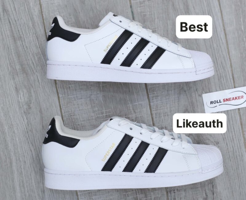 Giày Adidas Superstar trắng sọc đen Best Quality