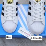 Giày Adidas Superstar trắng sọc đen Best Quality
