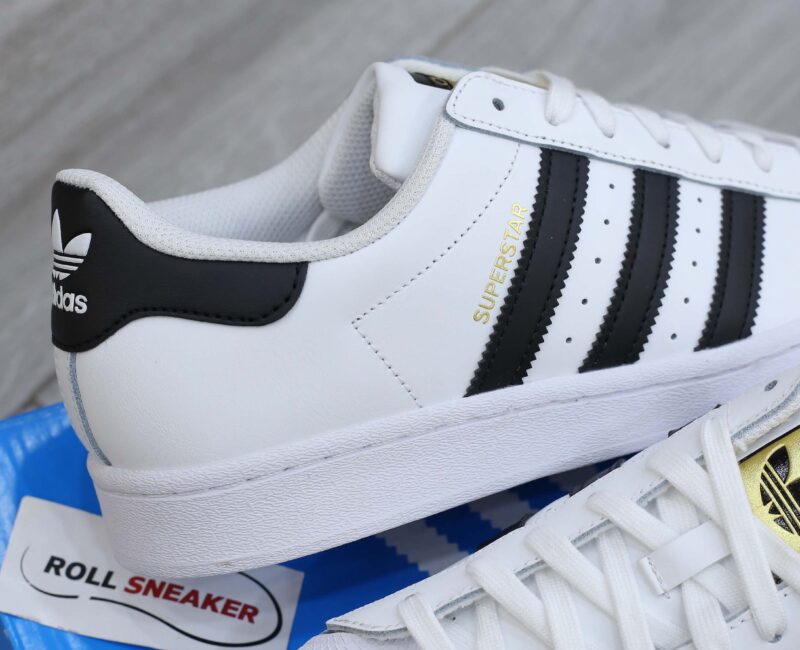 Giày Adidas Superstar trắng sọc đen Best Quality
