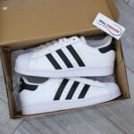 Giày Adidas Superstar trắng sọc đen Best Quality