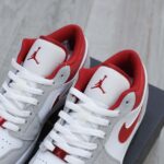Giày Air Jordan 1 Low SE ‘Light Smoke Grey Gym Red’ Best Quality