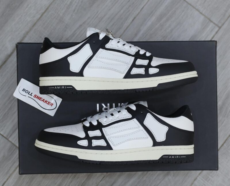 Giày Amiri Skel Top Low ‘Black White’ Best Quality