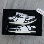 Giày Amiri Skel Top Low ‘Black White’ Best Quality