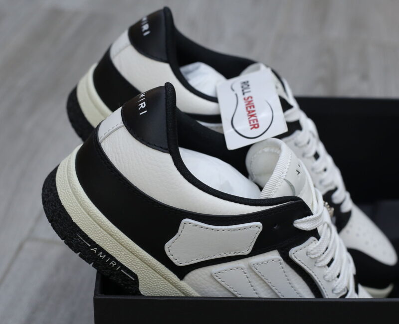Giày Amiri Skel Top Low ‘Black White’ Best Quality