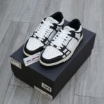 Giày Amiri Skel Top Low ‘Black White’ Best Quality