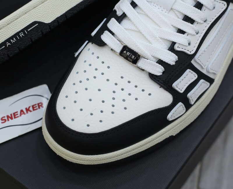 Giày Amiri Skel Top Low ‘Black White’ Best Quality
