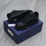 Giày Dior B27 Black Patent Calfskin Dior Oblique Gravity Leather Best Quality