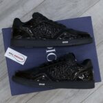 Giày Dior B27 Black Patent Calfskin Dior Oblique Gravity Leather Best Quality