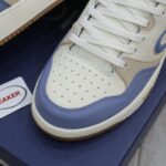 Giày Dior B57 Mid Blue Cream and Beige Suede Like Auth