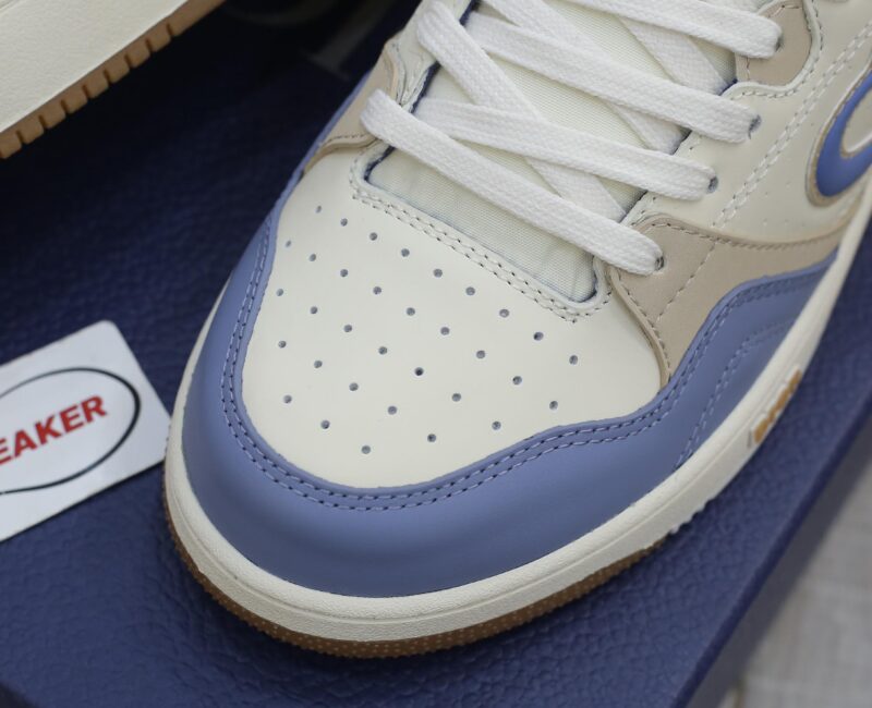 Giày Dior B57 Mid Blue Cream and Beige Suede Like Auth