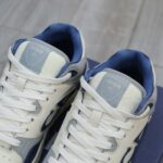 Giày Dior B57 Mid Navy Blue and Cream and Gray Suede Best Quality