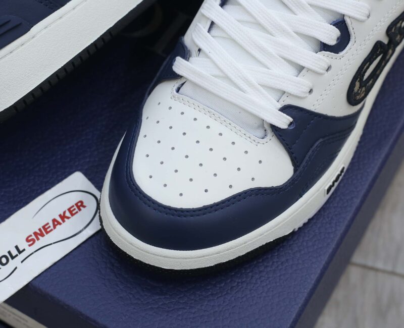 Giày Dior B57 Mid Navy Blue White Dior Oblique Jacquard Like Auth
