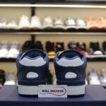 Giày Dior B57 Mid Navy Blue White Dior Oblique Jacquard Like Auth