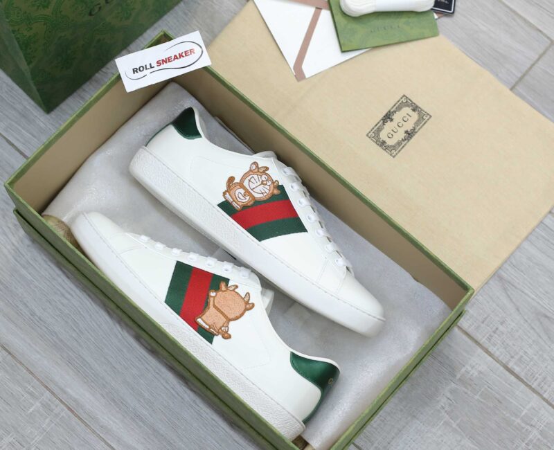 Giày Gucci Ace Doraemon Like Auth