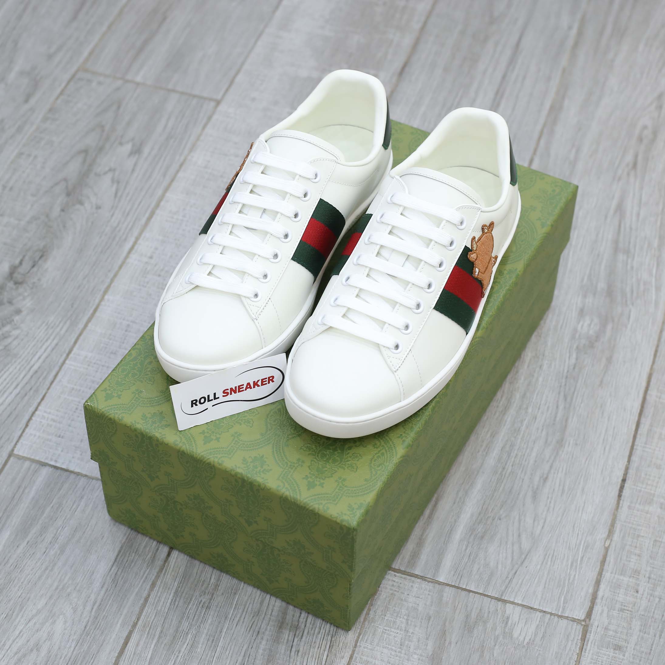 Giày Gucci Ace Doraemon Like Auth