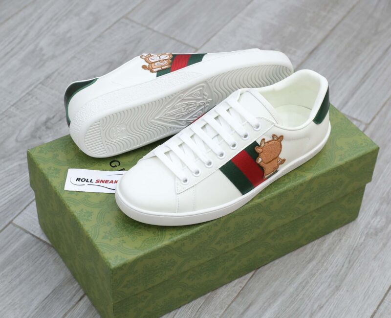 Giày Gucci Ace Doraemon Like Auth