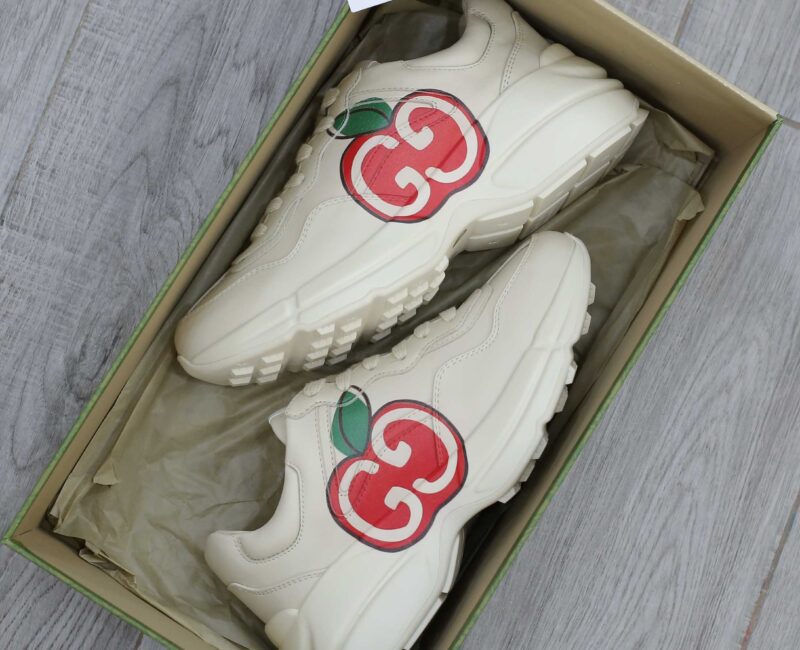 Giày Gucci GG Rhyton Apple sneaker Best Quality