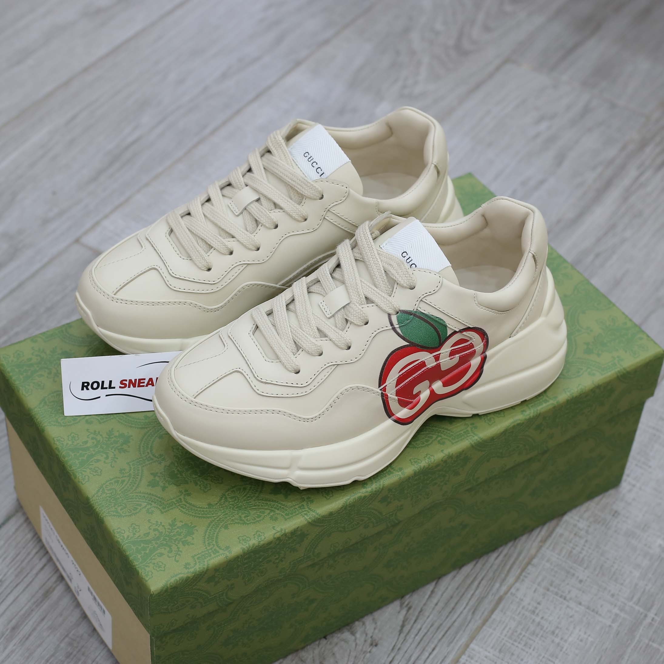 Giày Gucci GG Rhyton Apple sneaker Best Quality