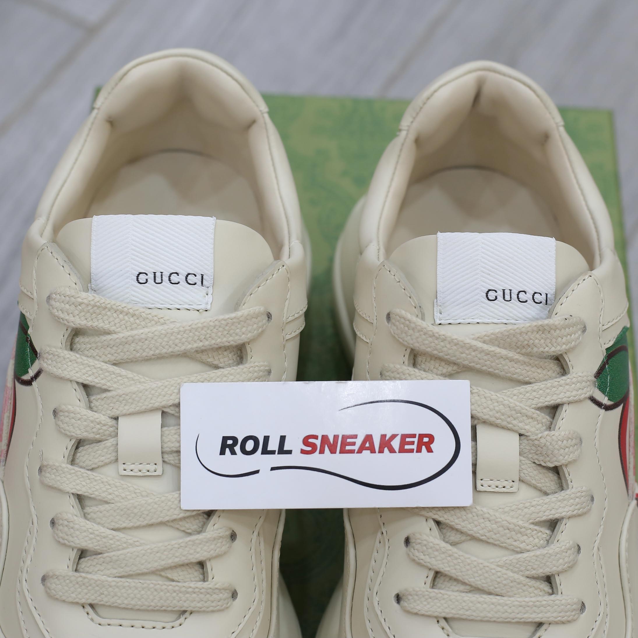 Giày Gucci GG Rhyton Apple sneaker Best Quality