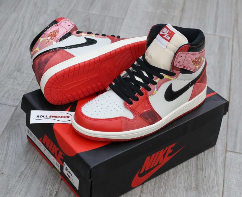 Giày Jordan 1 Retro High OG Spider-Man ‘Across the Spider-Verse’ Best Quality