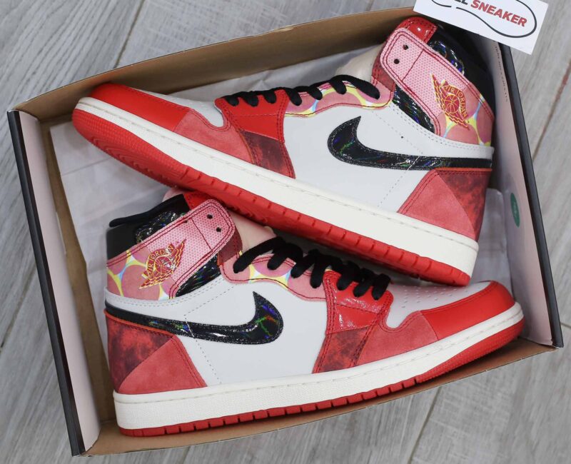 Giày Jordan 1 Retro High OG Spider-Man ‘Across the Spider-Verse’ Best Quality