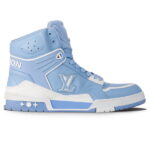 Giày Louis Vuitton Trainer Sneaker Boot Blue