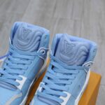 Giày Louis Vuitton Trainer Sneaker Boot Blue