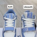 Giày MLB Chunky Liner Mid Denim Boston Red Sox ‘D.Blue’ Auth