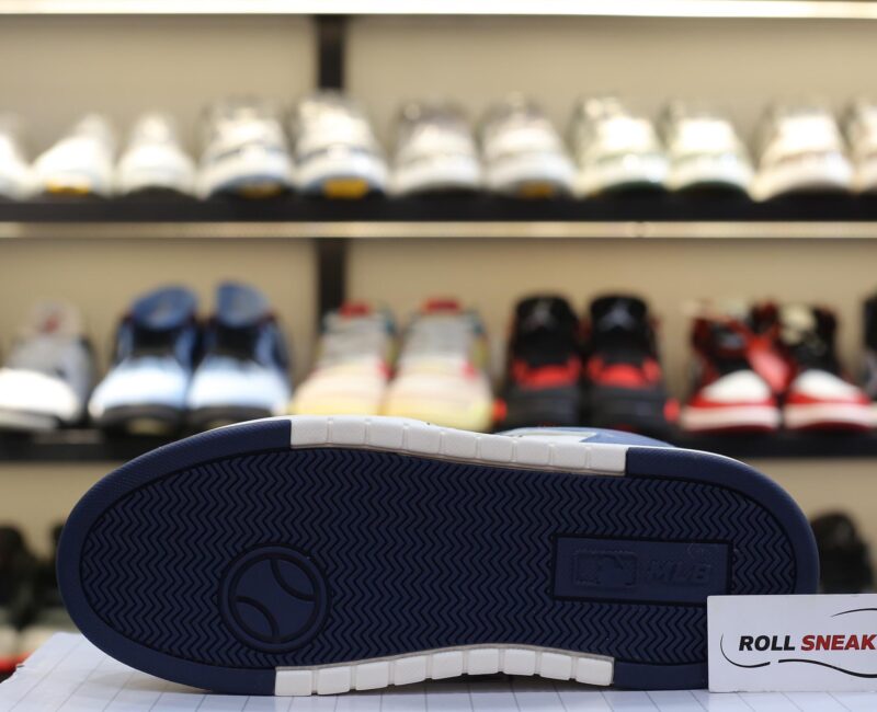 Giày MLB Chunky Liner Mid Denim Boston Red Sox ‘D.Blue’ Auth