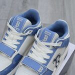 Giày MLB Chunky Liner Mid Denim Boston Red Sox ‘D.Blue’ Auth