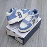 Giày MLB Chunky Liner Mid Denim Boston Red Sox ‘D.Blue’ Auth