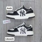 Giày MLB Chunky Liner Piano Black New York Yankees Auth