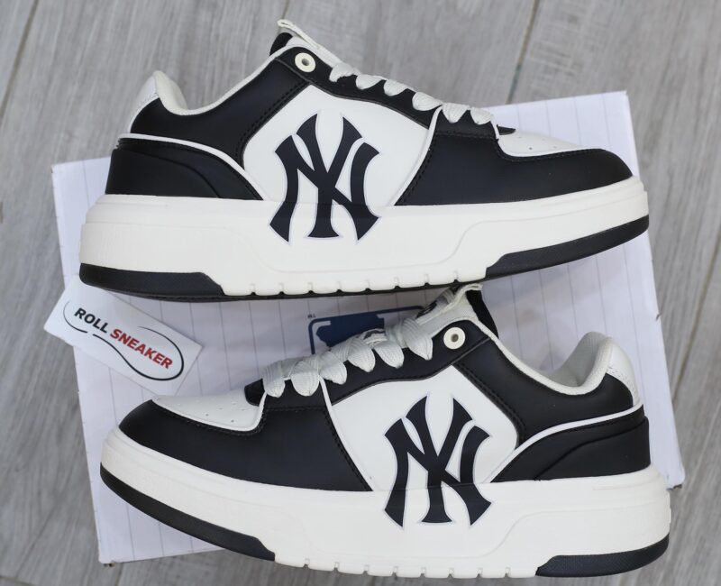 Giày MLB Chunky Liner Piano Black New York Yankees Auth